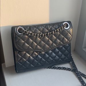 Rebecca Minkoff black disco purse